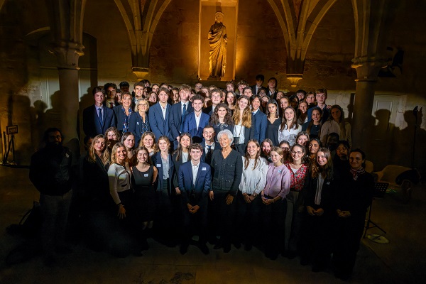 Conférence de Christine Lagarde au Collège des Bernardins - Prépa DCG