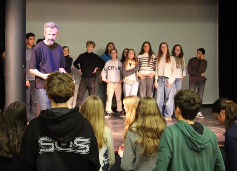 Atelier théâtre en anglais - Notre-Dame du Grandchamp 